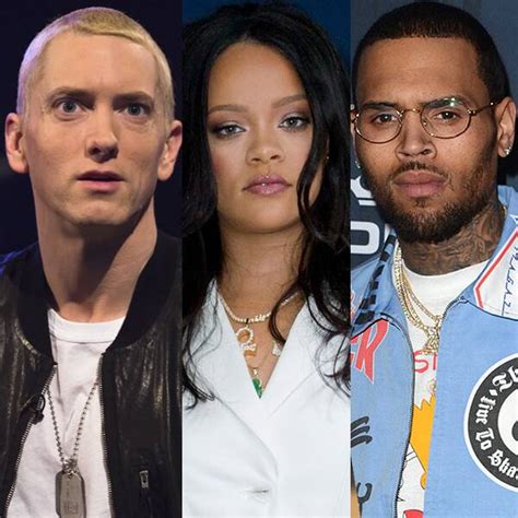 Eminem Apologizes to Rihanna After Controversial Chris Brown。